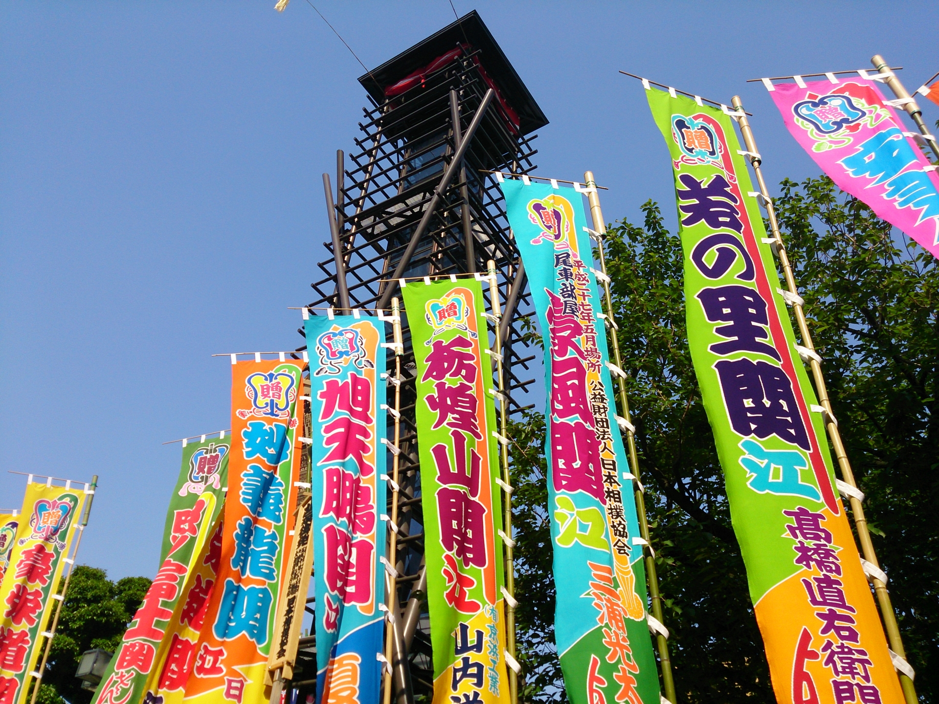 相撲のぼり